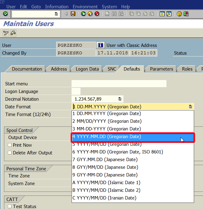 How To Change Time Format Fodch