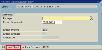 How to add custom text to the SAP logon screen in SE61? - SAPported