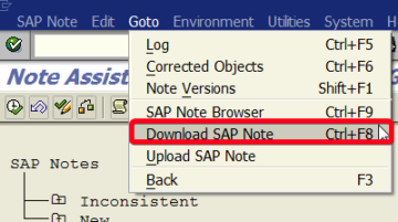 How To Check And Implement SAP Note Using Transaction SNOTE? - SAPported