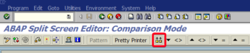 How to compare two ABAP programs on two systems in transaction SE39 ...