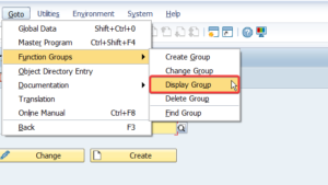 How to create ABAP Function Group in SAP using transaction SE37 ...